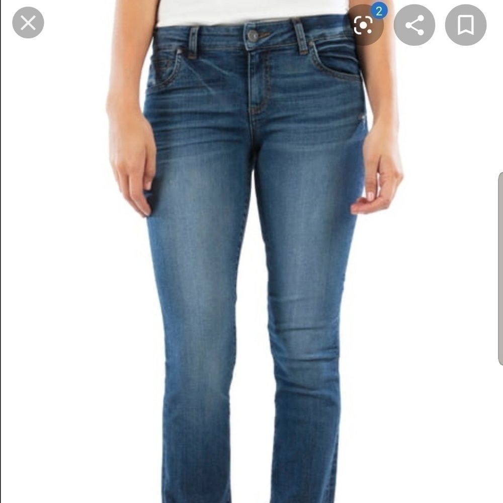 KUT FROM THE KLOTH High Waist Wide Leg Jeans 6
